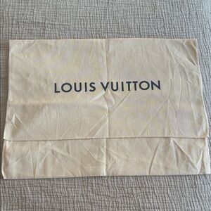 Louis Vuitton Beige Dust Bag